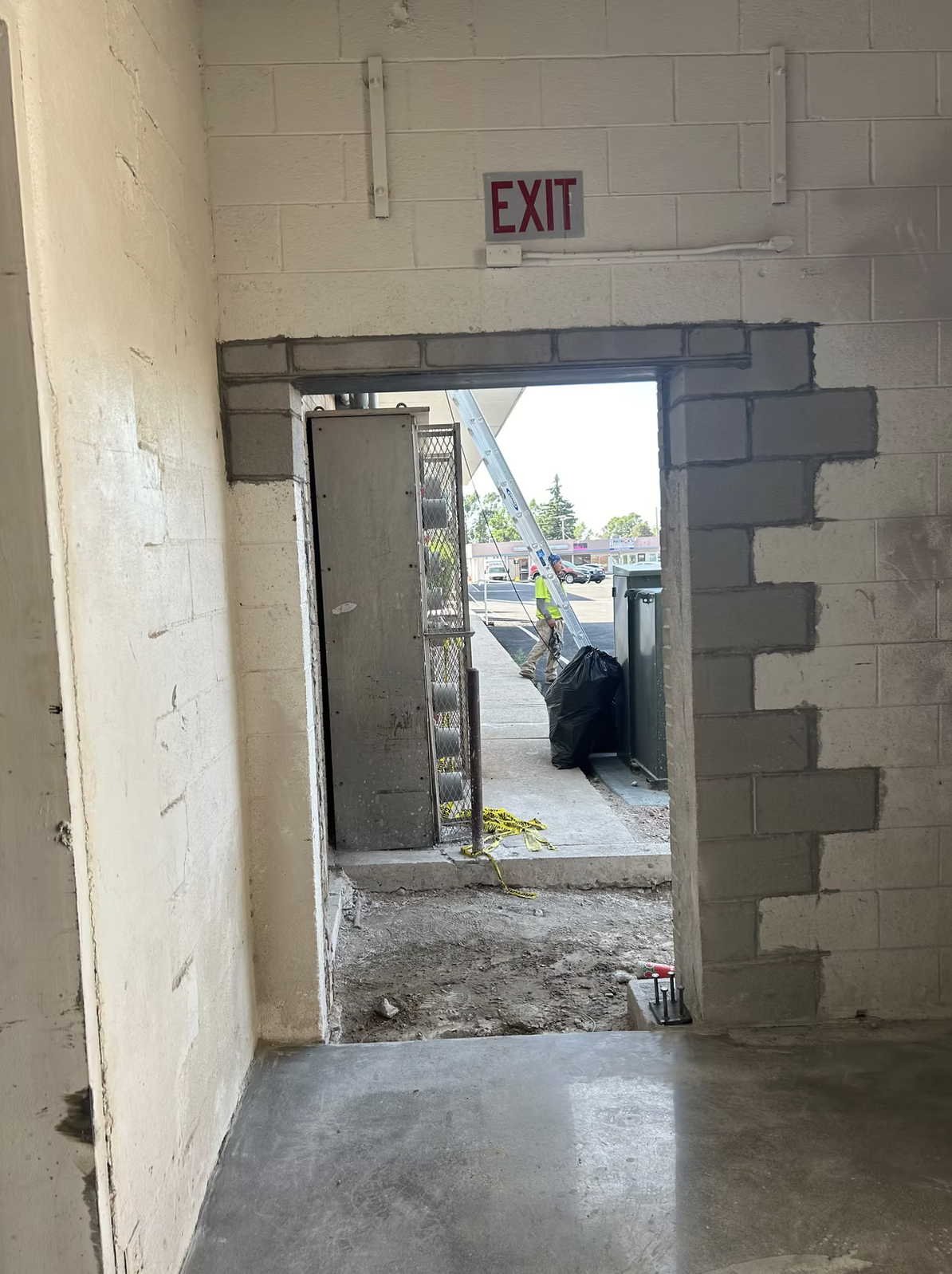 Commercial masonry restoration project