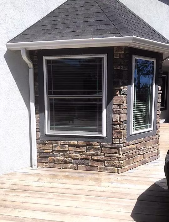 Custom Colorado home with stone veneer and masonry exterior
