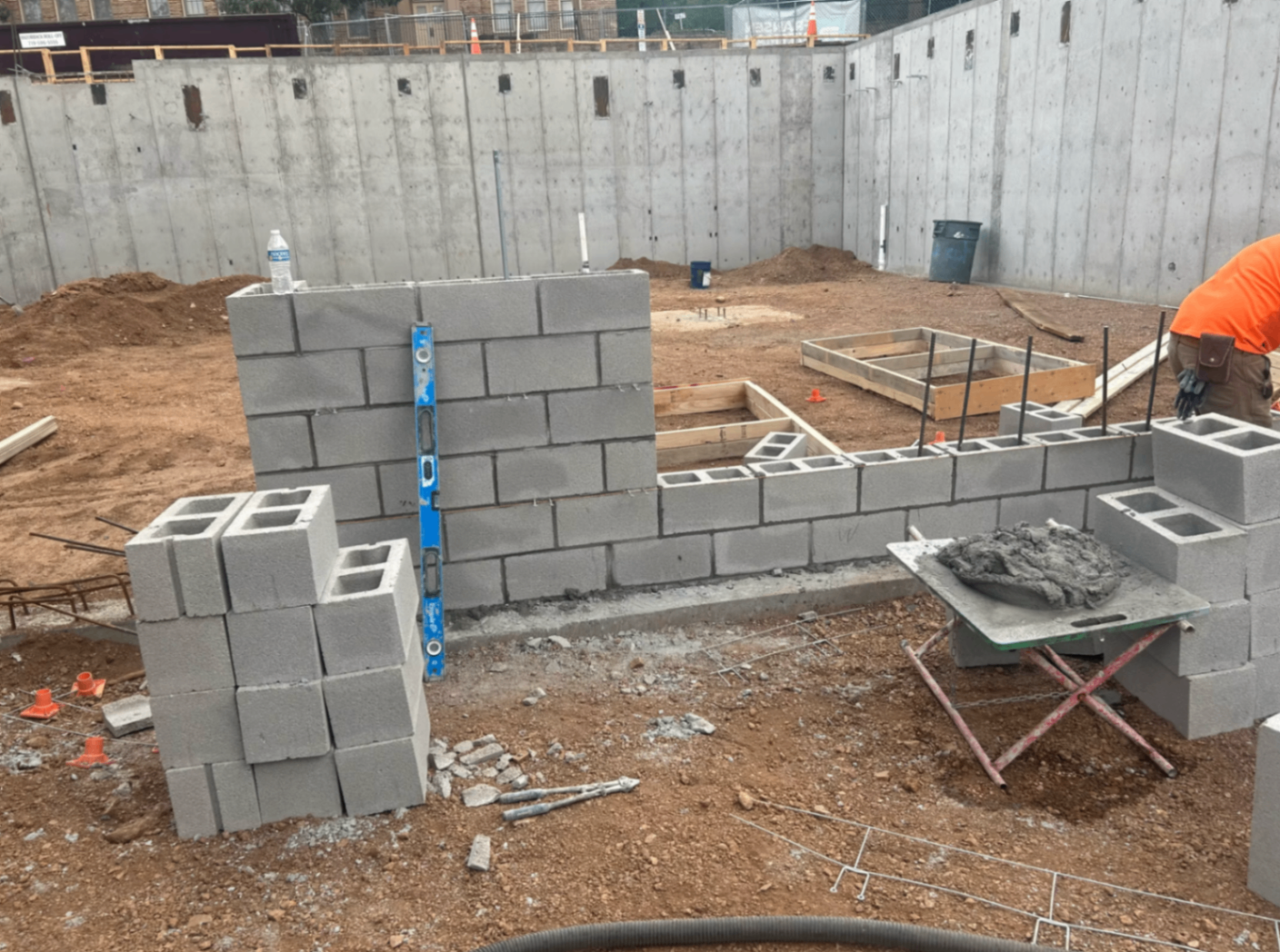 Multi-family brick and stone construction