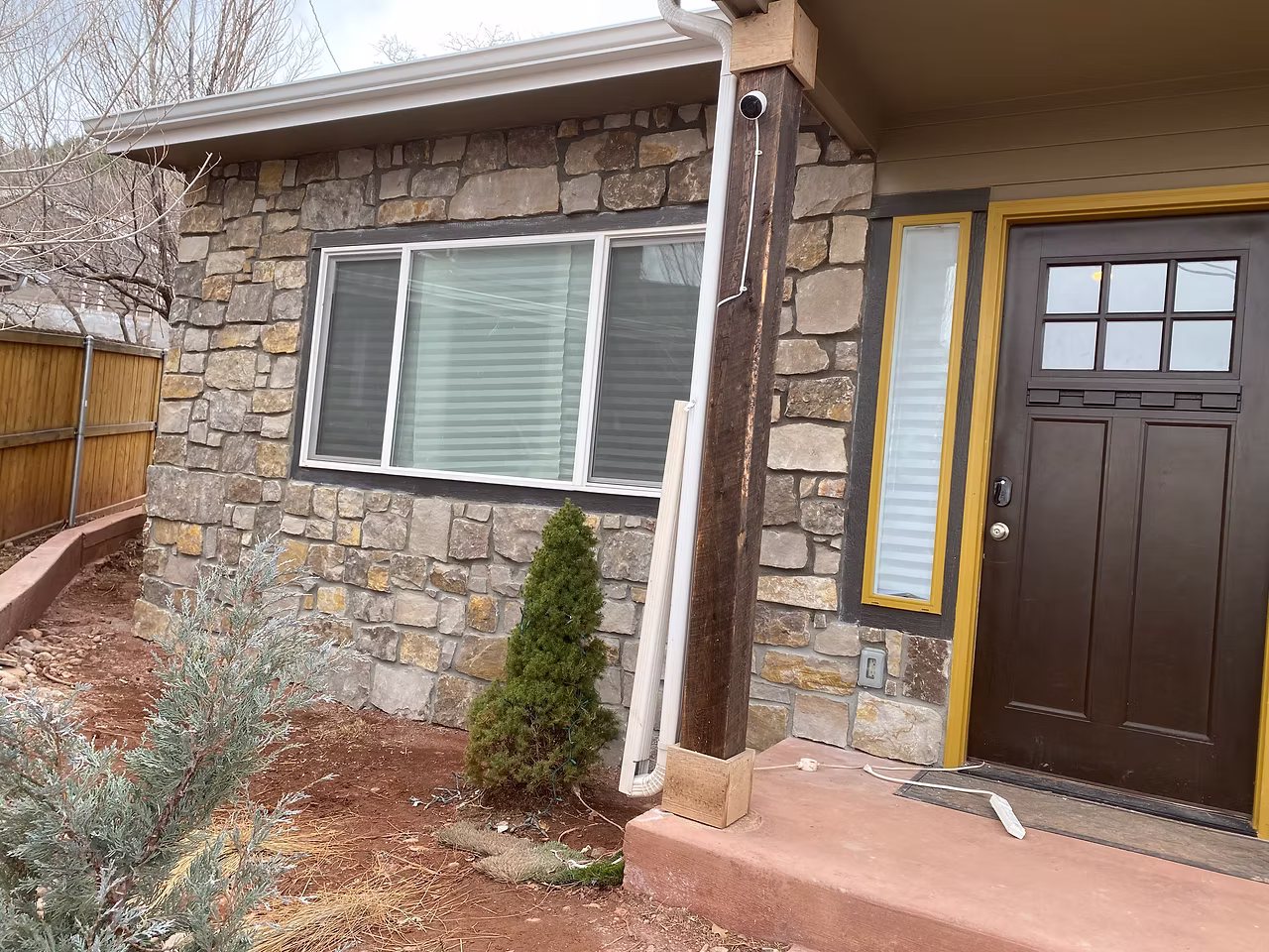 Custom Colorado home with stone veneer and masonry exterior